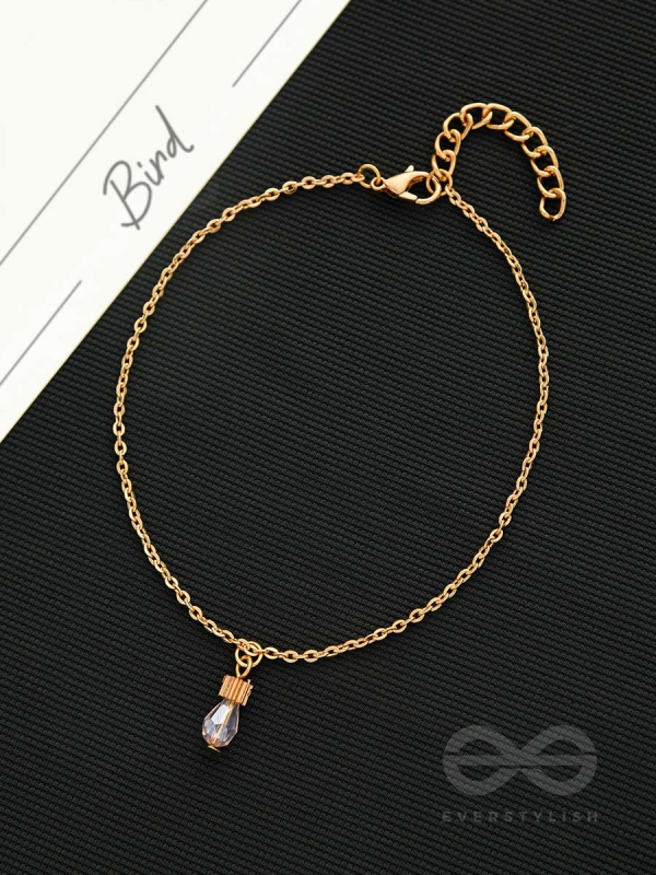 The Icey Glam - Golden Anklet