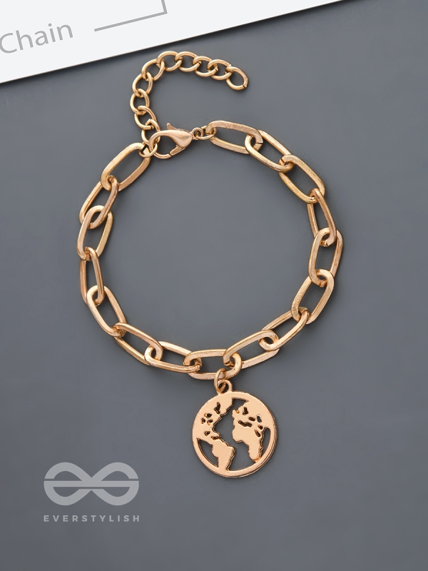 The Global Citizen- Golden Bracelet