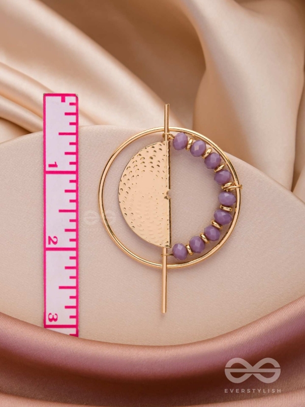 The Golden Sunburst- Golden Beads Earrings