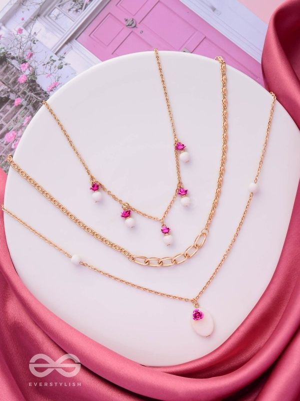 The String Lights- Golden Layered Necklace