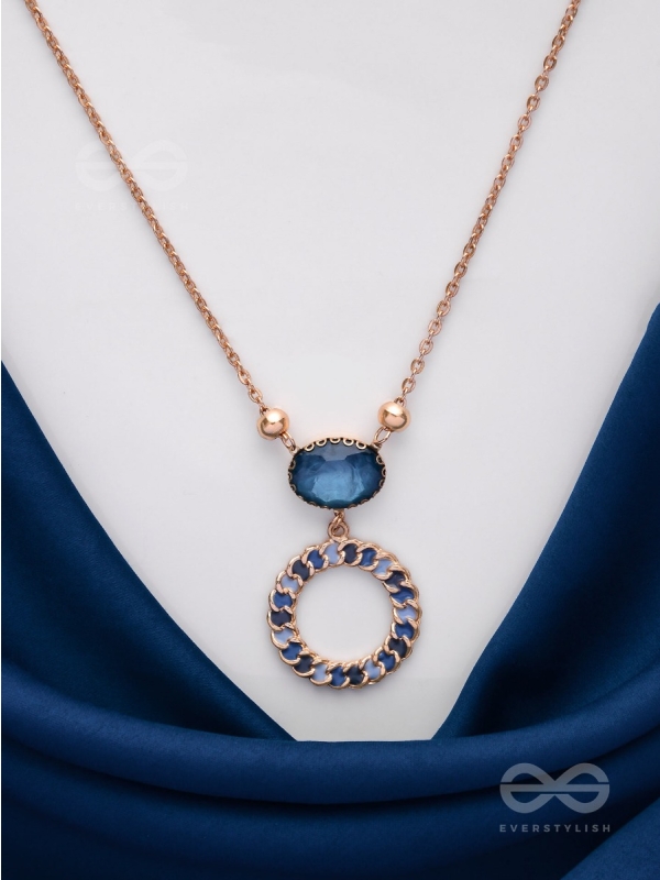 The Celestial Reflections - Casual And Modern Neckpiece With Anti-Tarnish Coating 