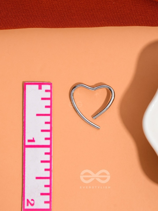 LOVE IN PROGRESS - CASUAL SILVER STUDS
