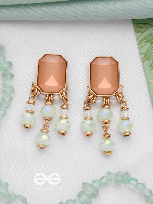 THE SHIMMER OF GLITZ - STATEMENT DROP EARRINGS