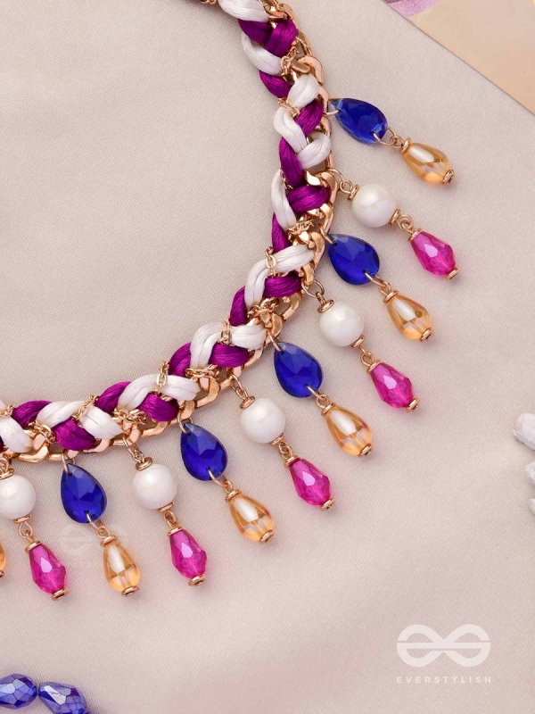 SUGAR & SPICE - MULTICOLOR STATEMENT NECKPIECE