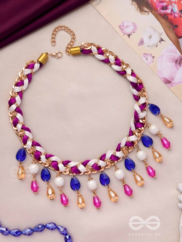 SUGAR & SPICE - MULTICOLOR STATEMENT NECKPIECE