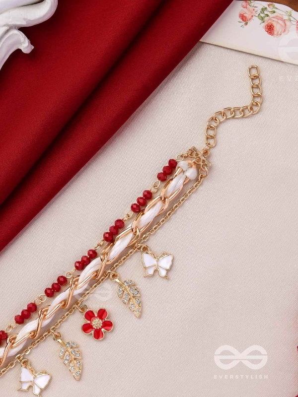 THE SCARLET'S GARDEN - STATEMENT MULTILAYERED BRACELET