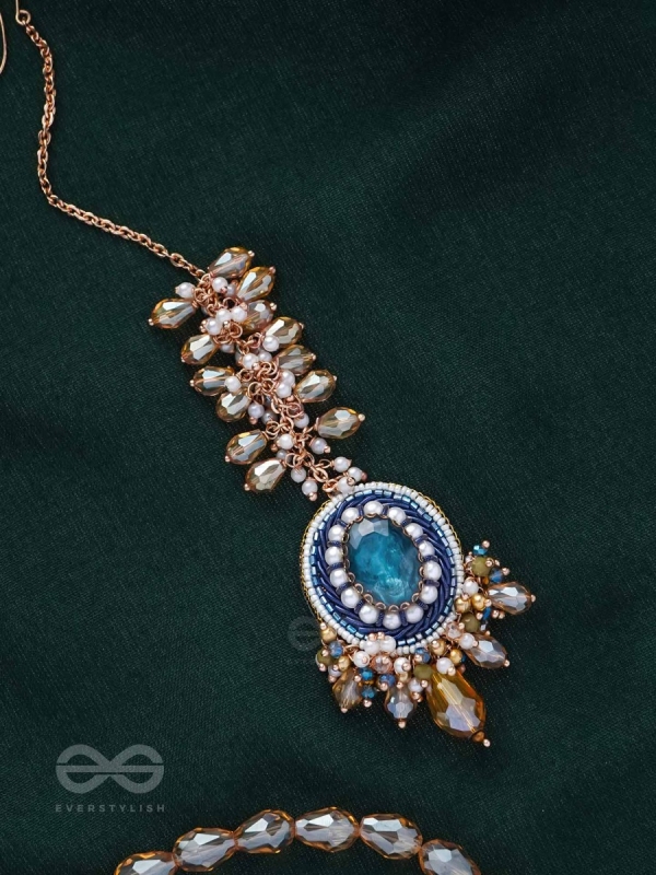 PARIBA - A ROYAL PRESENT - STONE AND BEADS EMBROIDERED MAANGTIKA