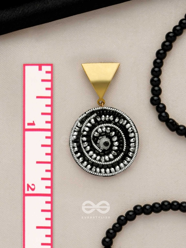 PRAGYALU - THE WISE CHOICE - BEADS AND CUTDANA EMBROIDERED EARRINGS