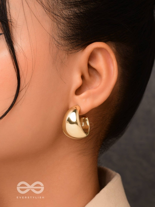 Luminary Echoes - Golden Earrings