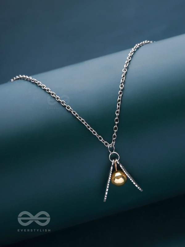 Resting Quidditch - Statement Silver Pendant