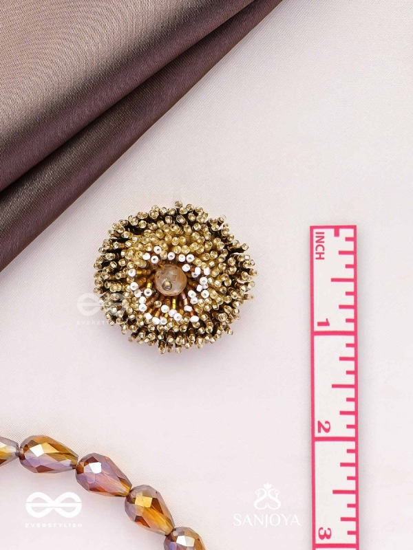 Deepvat - The Brilliant Lights - Beaded Hand Embroidered Stud Earrings