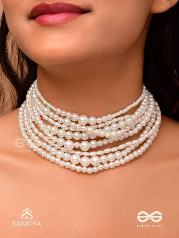 RATRIRATNA – ALIA BHATT INSPIRED NECKPIECE WITH  PEARLS, SYMBOLIZING PURITY AND ELEGANCE