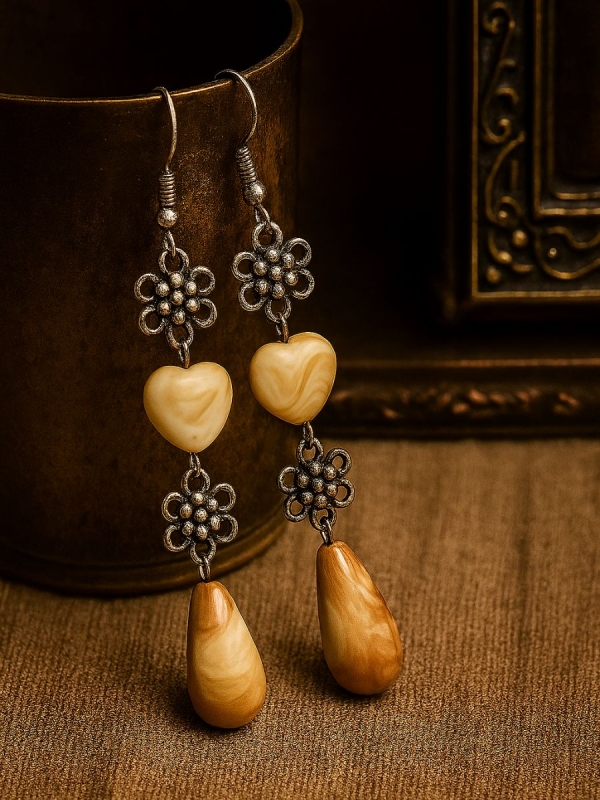 SANDSTONE BLOOM- RUSTIC CHARM DANGLERS
