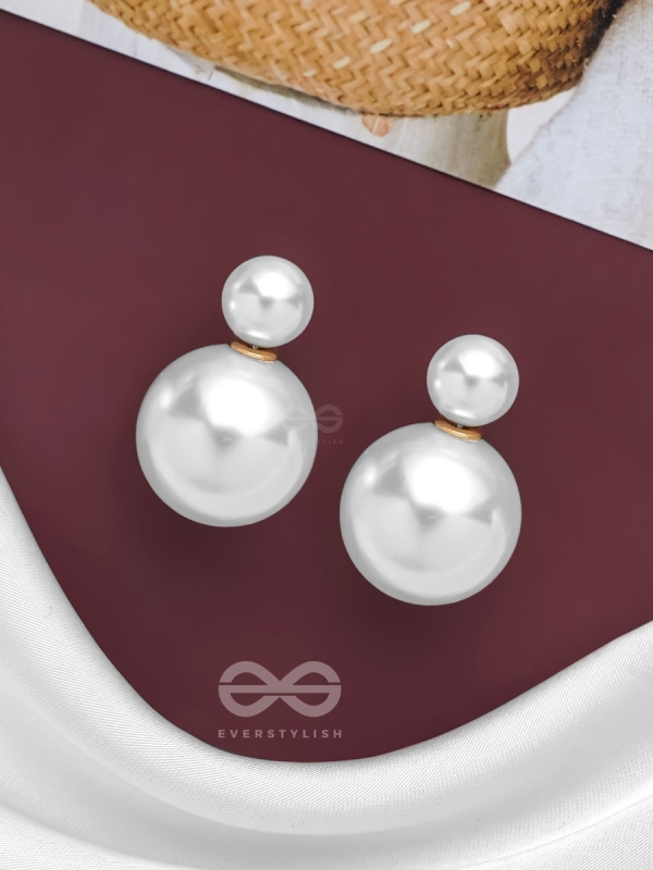 Simplicity is Endearing, Precious Pearl earrings