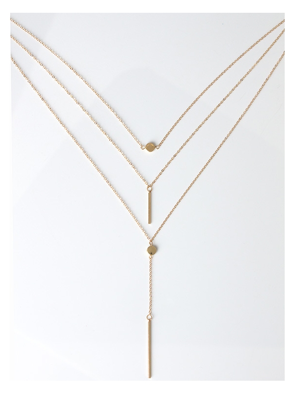 The Style Slayer Multilayered Golden Necklace