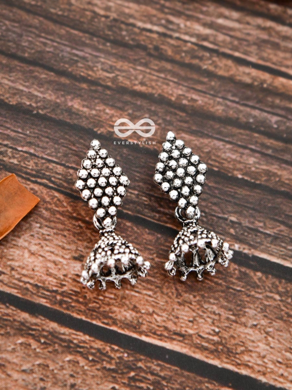 The Bohemian Geometric Dots - Tiny Trinket Earrings