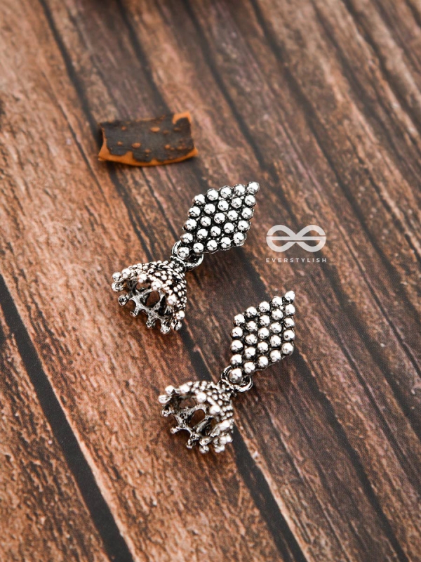 The Bohemian Geometric Dots - Tiny Trinket Earrings