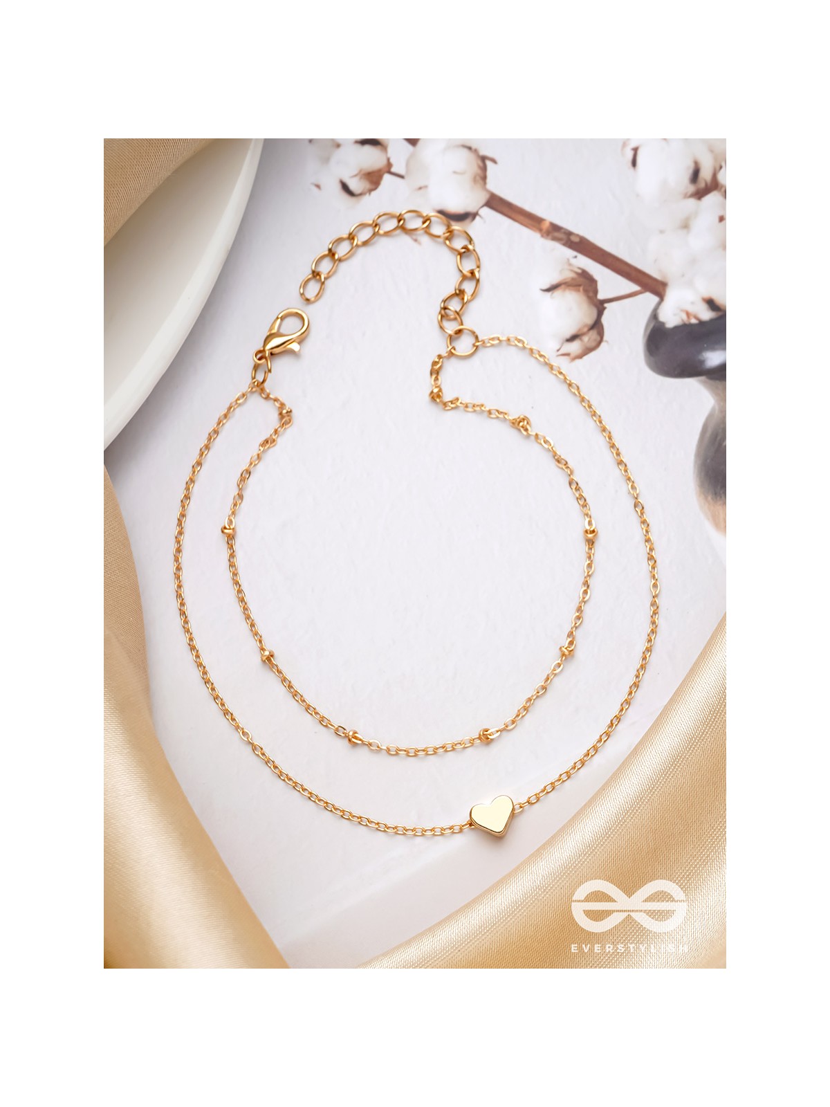 Dainty Heart of Desire Anklet