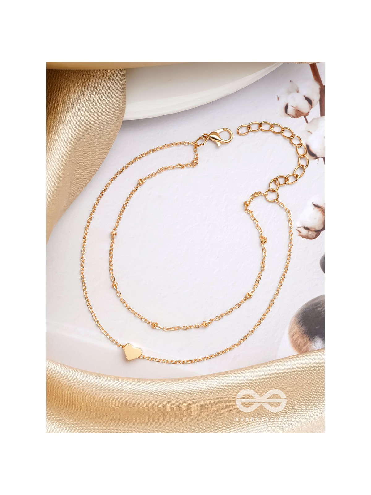 Dainty Heart of Desire Anklet