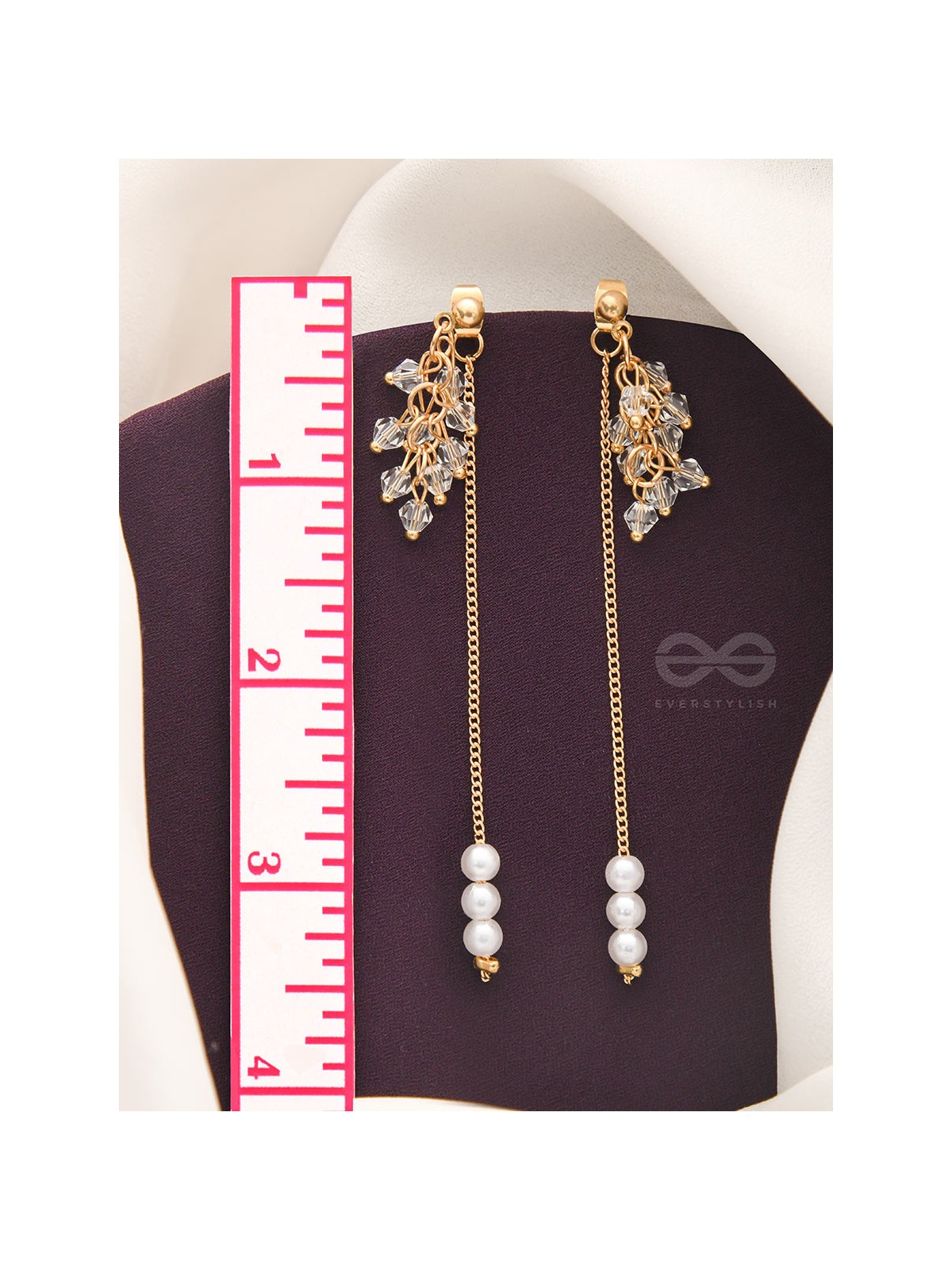The Double Layered Jaw droppers - Elegant Statement Earrings