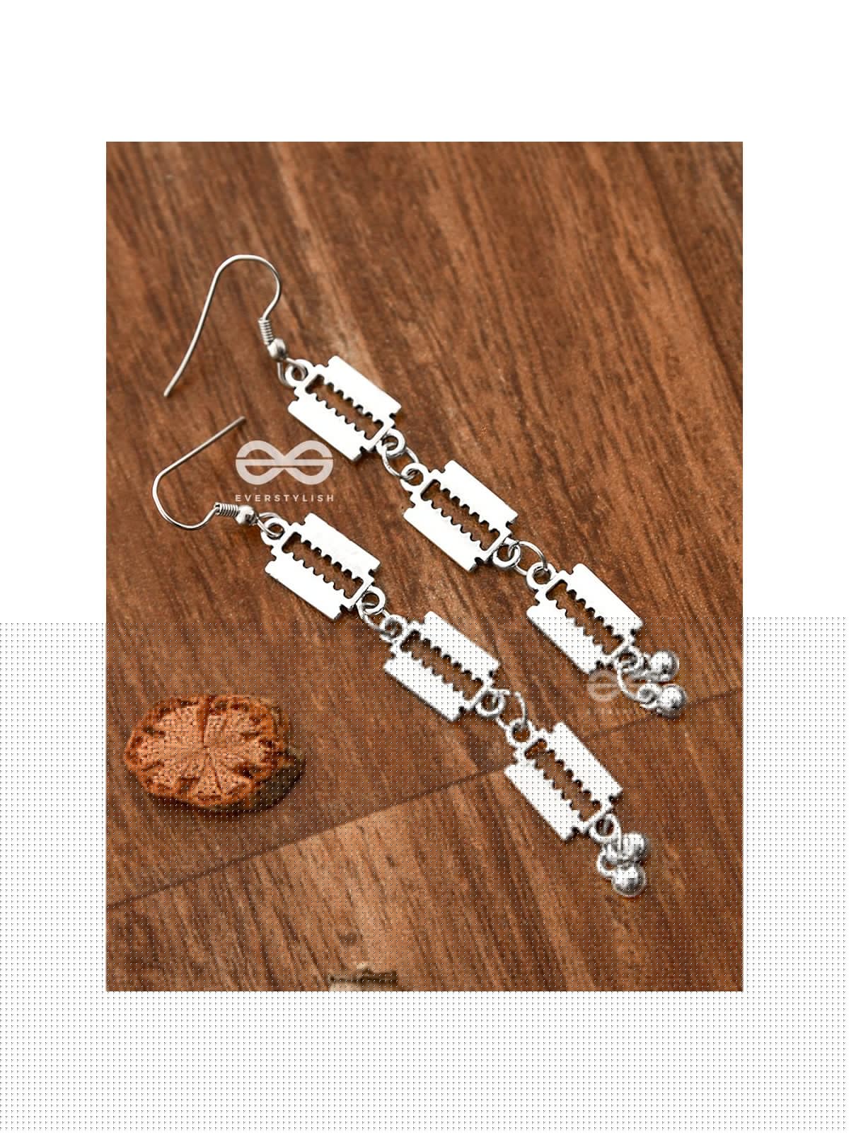 I'm Razor Sharp - Triple Layered Danglers