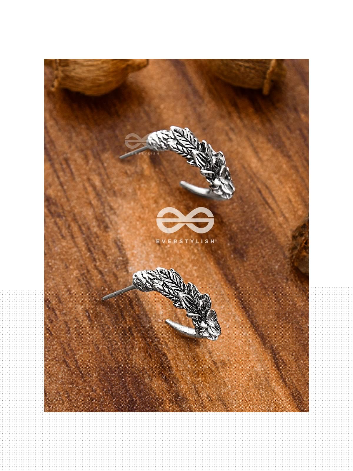 The Little Boho Ringlet Studs - Tiny Trinket Earrings