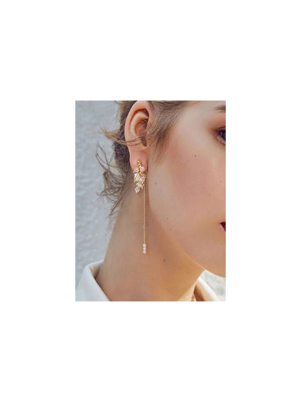 The Double Layered Jaw droppers - Elegant Statement Earrings