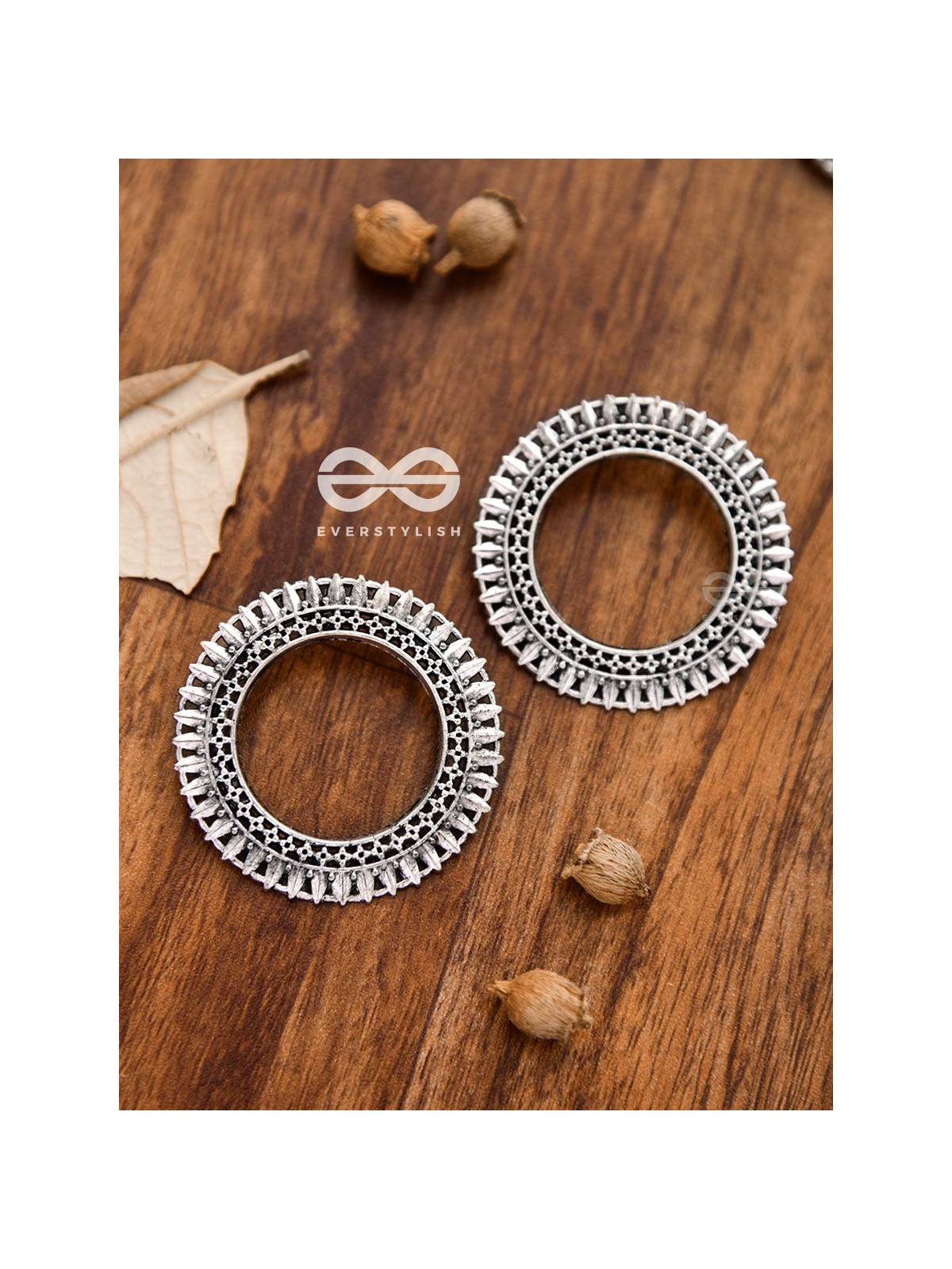 The Bohemian Tribals - Oxidised Boho Studs