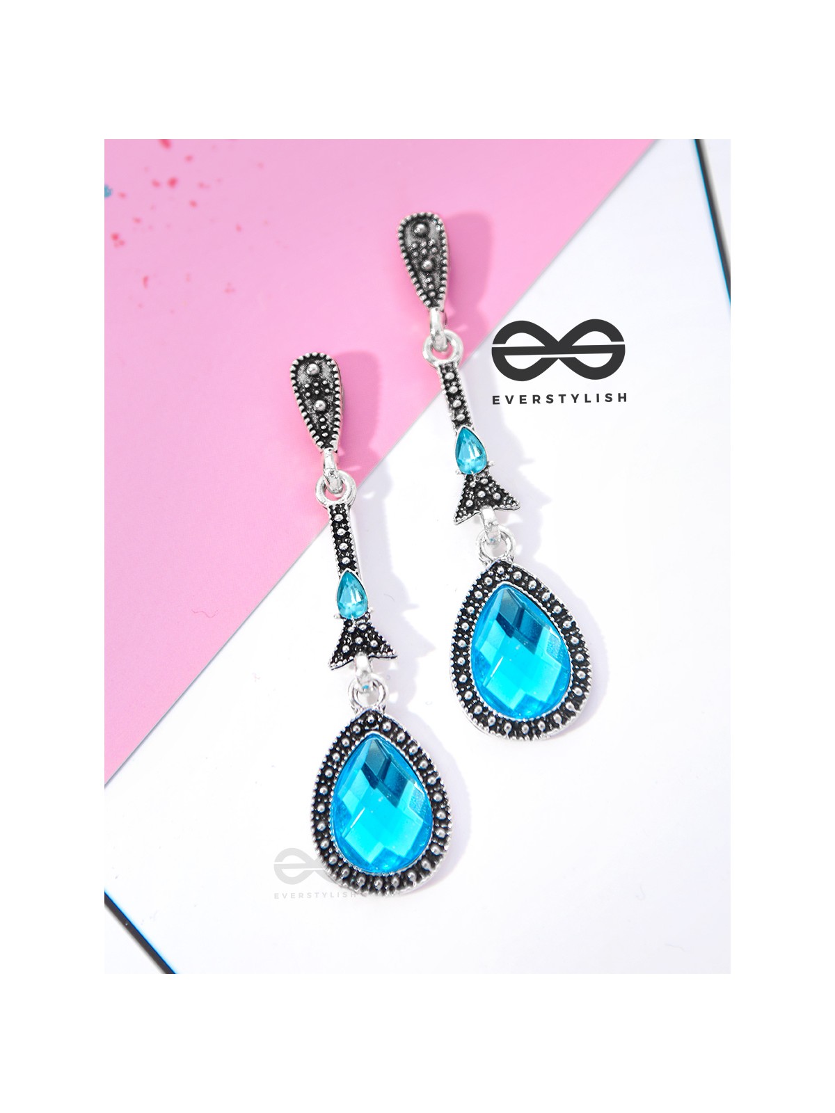 The Oceanic Delight - Bohemian Drop Earrings