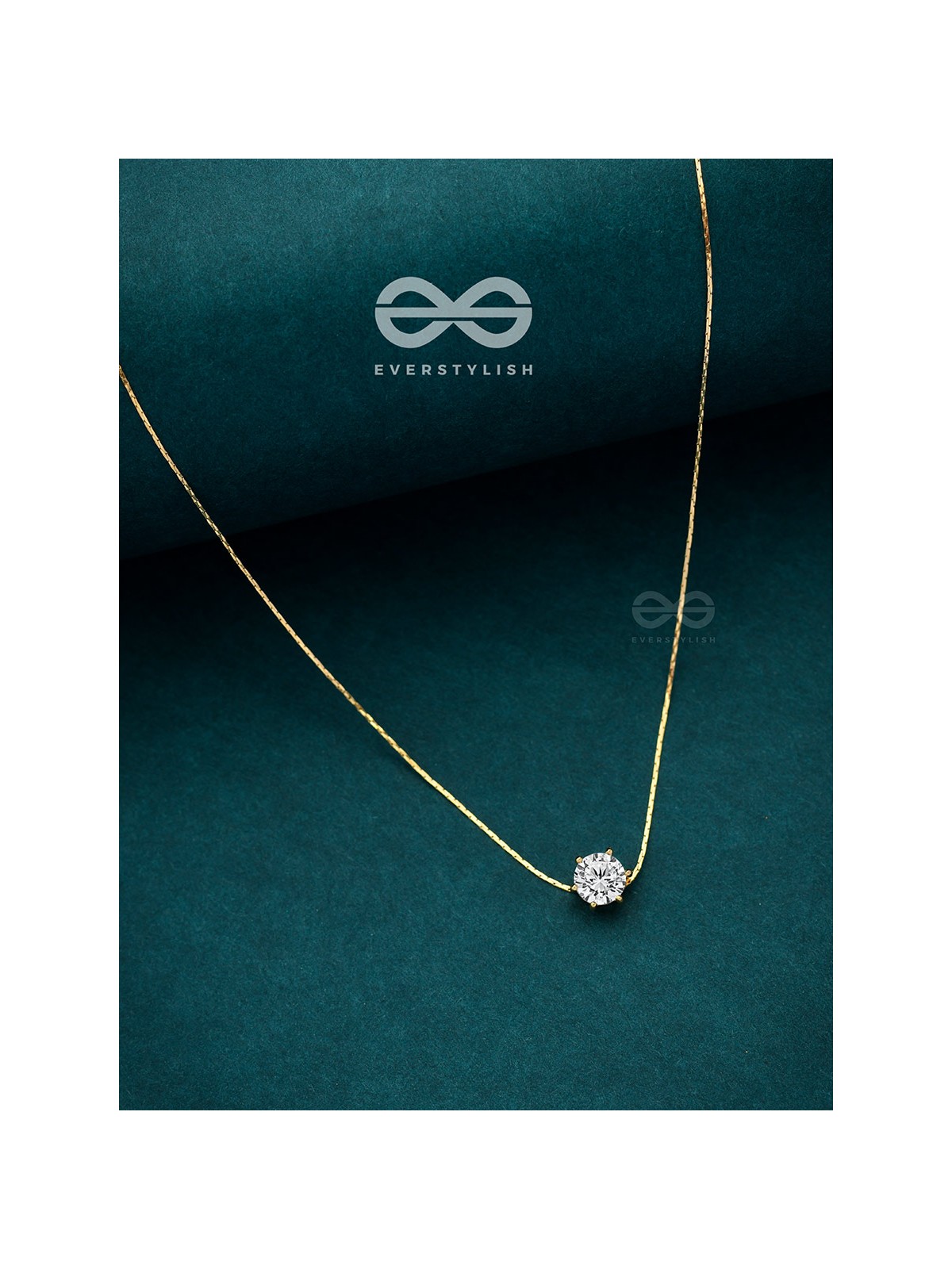 The Dainty Delight - Golden Casual Neckpiece With Anti-Tarnish Coating 