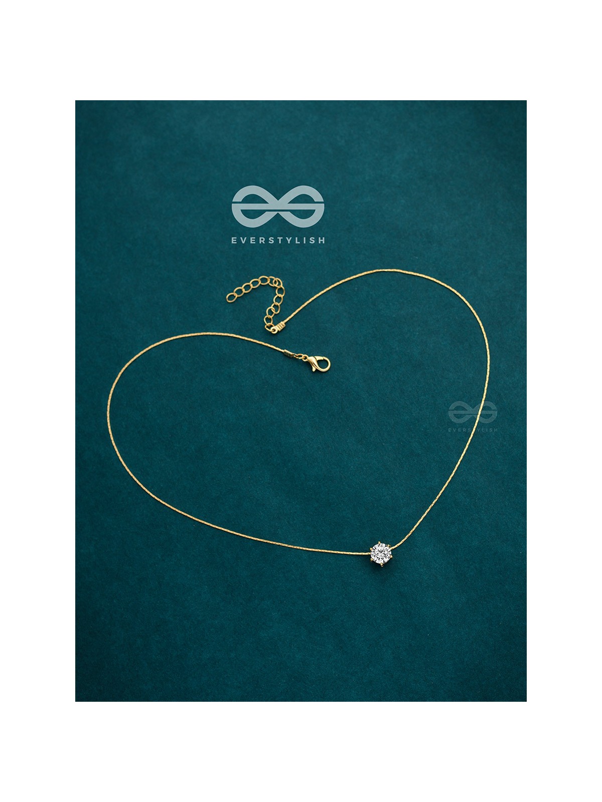 The Dainty Delight - Golden Casual Neckpiece With Anti-Tarnish Coating 