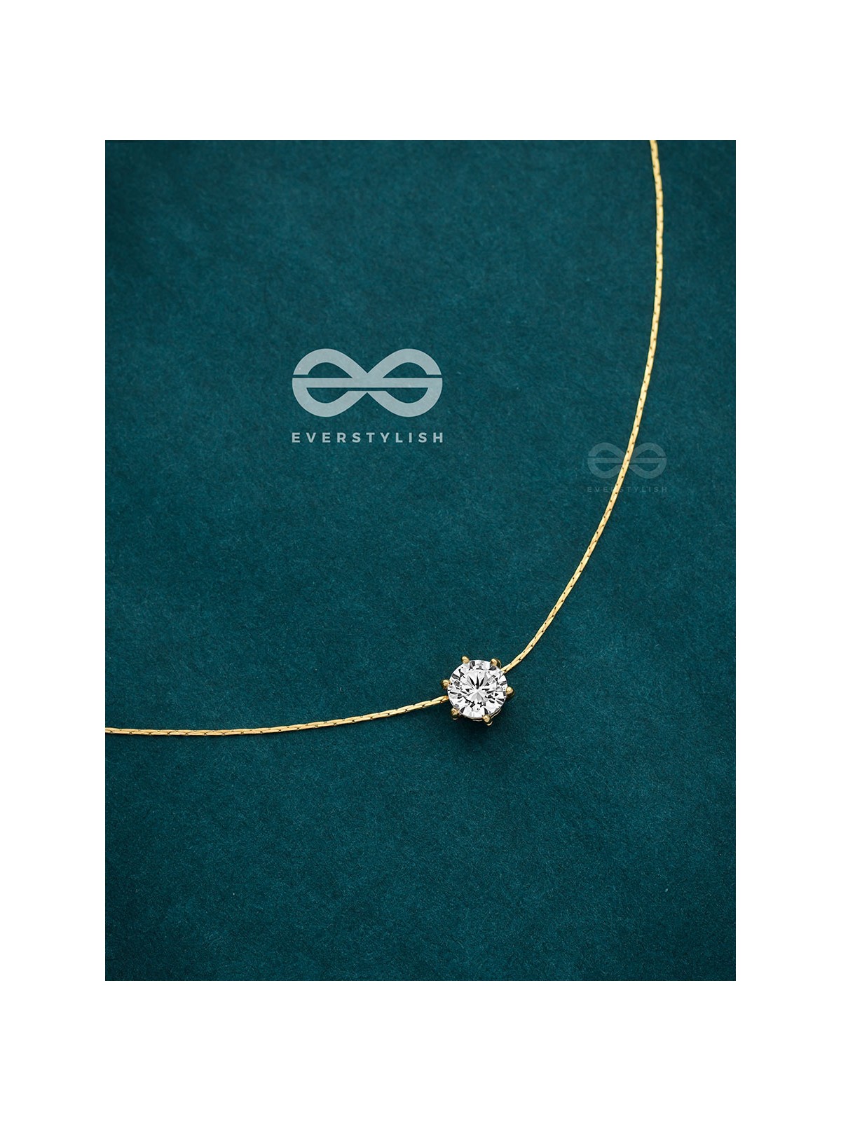 The Dainty Delight - Golden Casual Neckpiece With Anti-Tarnish Coating 