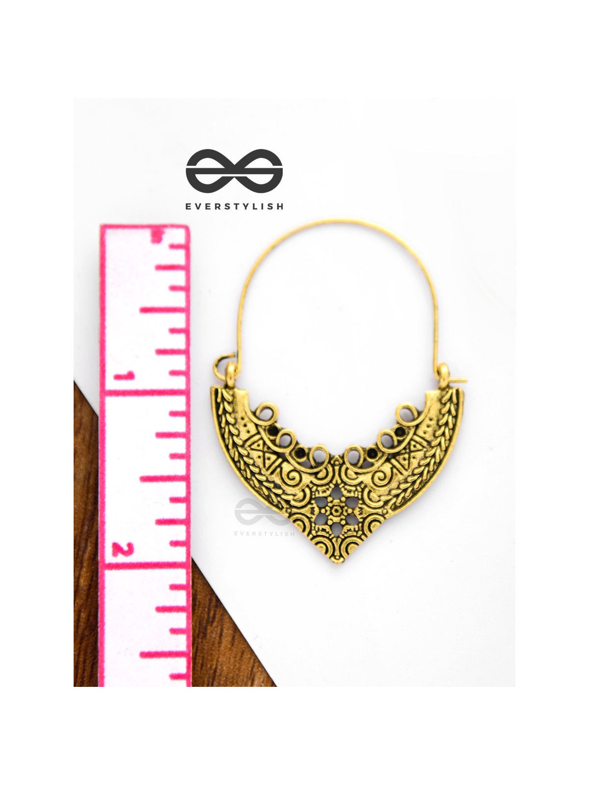 The Vintage Elegance - Golden Boho Earrings