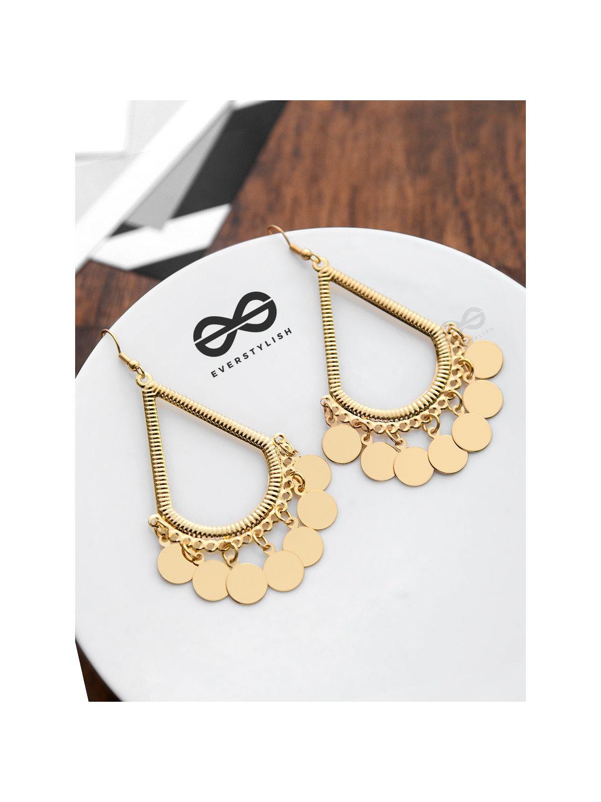 The Geomteric Droplet Charms - The Golden Charm Collection