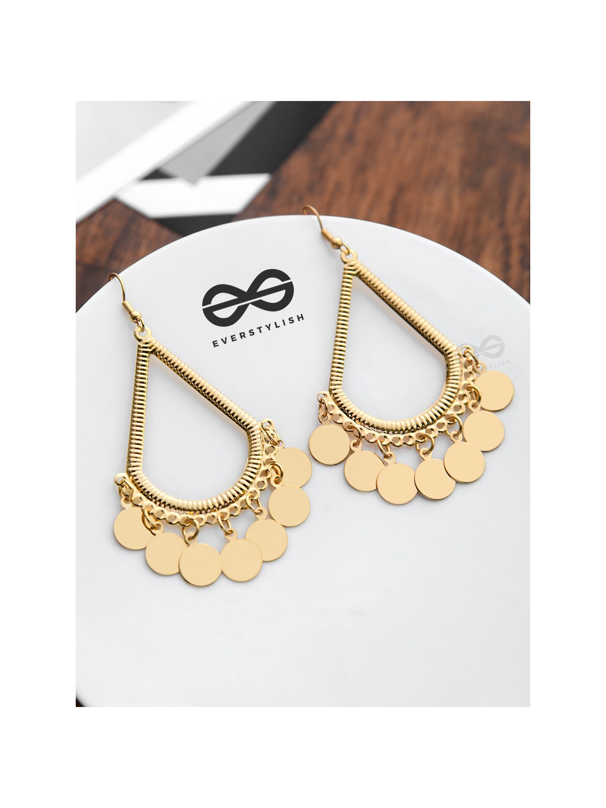 The Geomteric Droplet Charms - The Golden Charm Collection