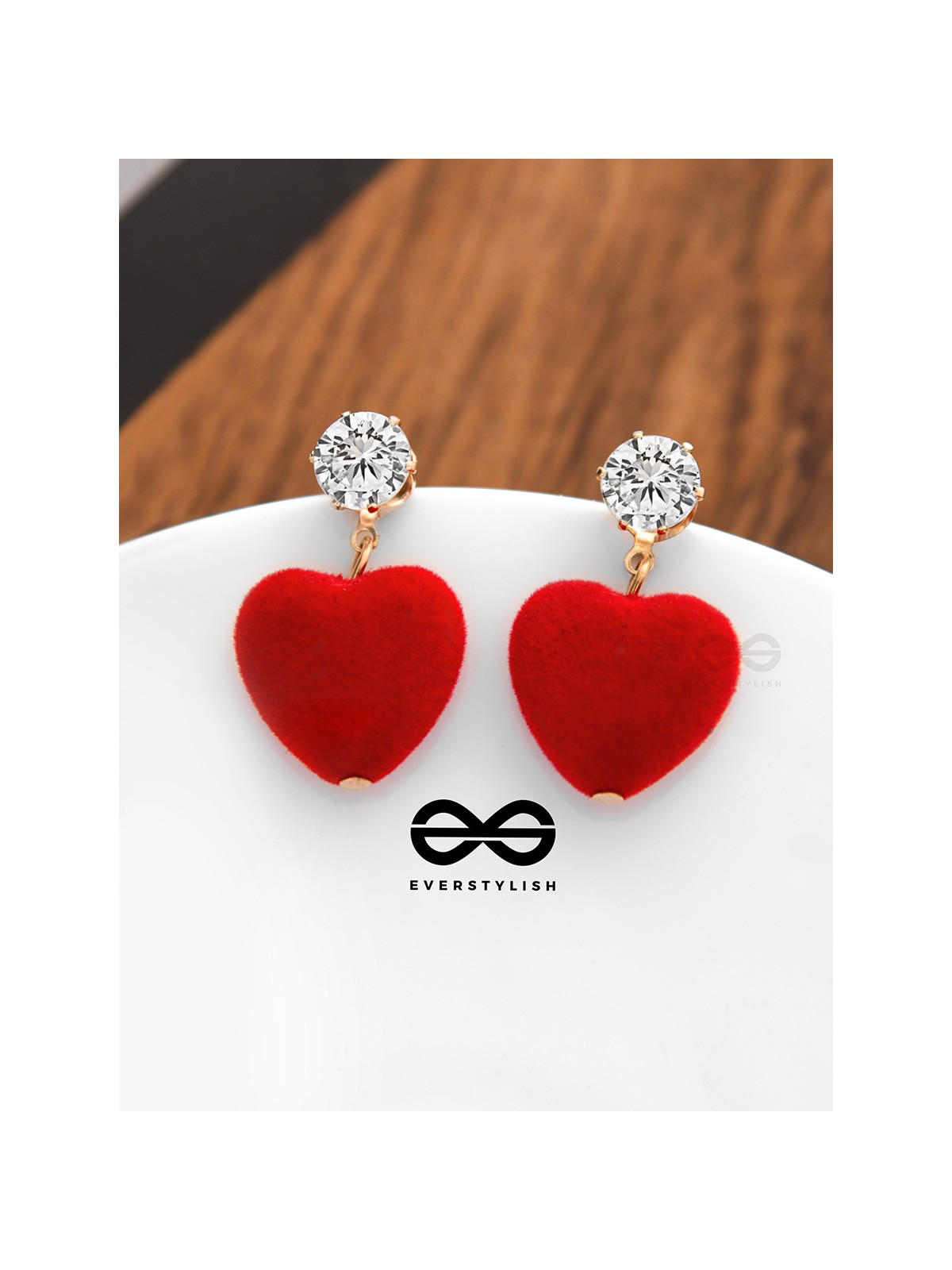 A Valentine's Tale - Beautiful Heart Earrings