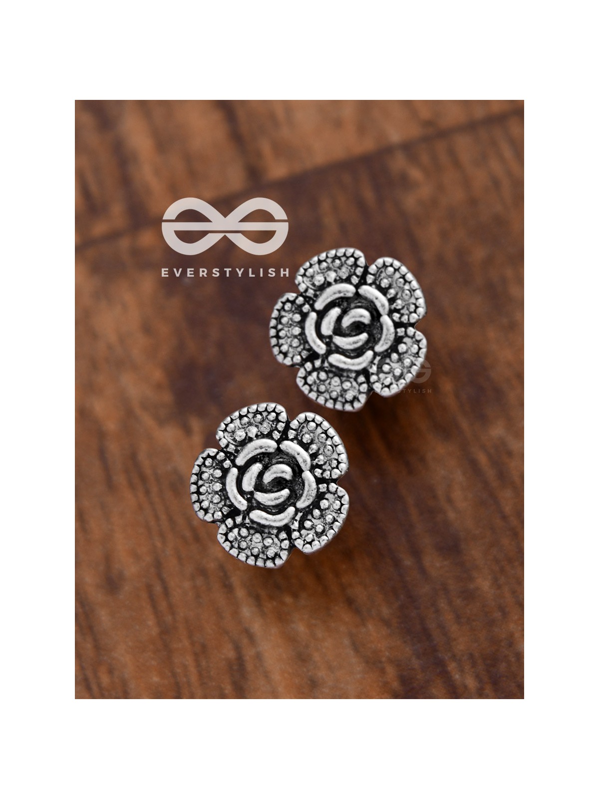 The Little Boho Floral Studs - Tiny Trinket Earrings