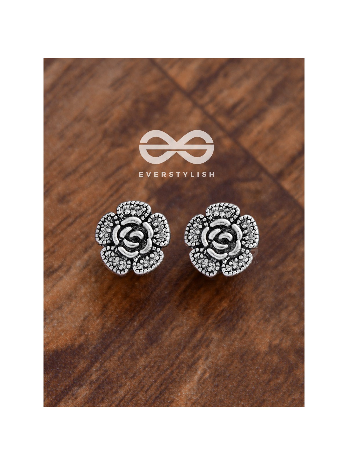 The Little Boho Floral Studs - Tiny Trinket Earrings