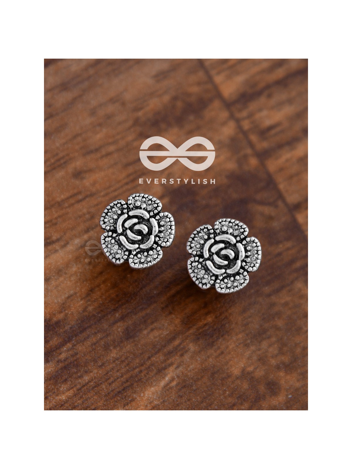The Little Boho Floral Studs - Tiny Trinket Earrings
