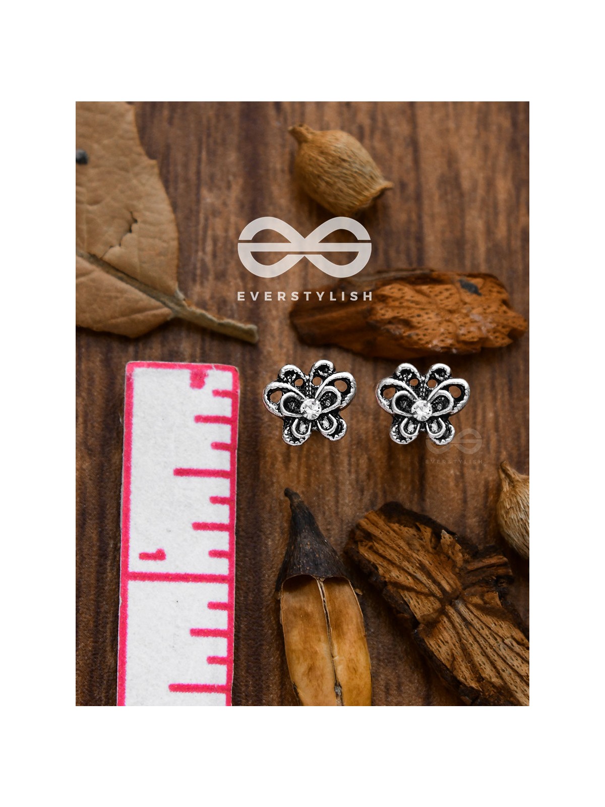 The Little Cutesy Butterflies - Tiny Trinket Earrings