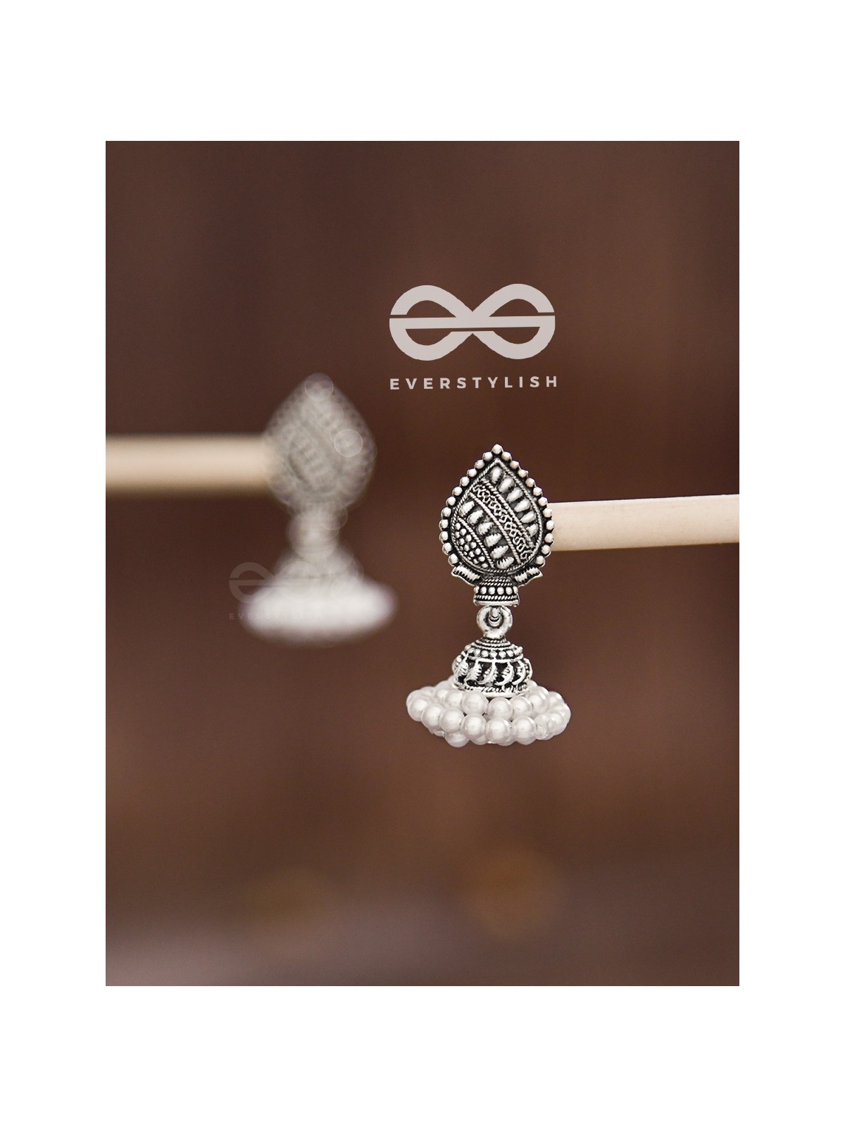 The Enticing Droplets - Double Pearled Jhumkis