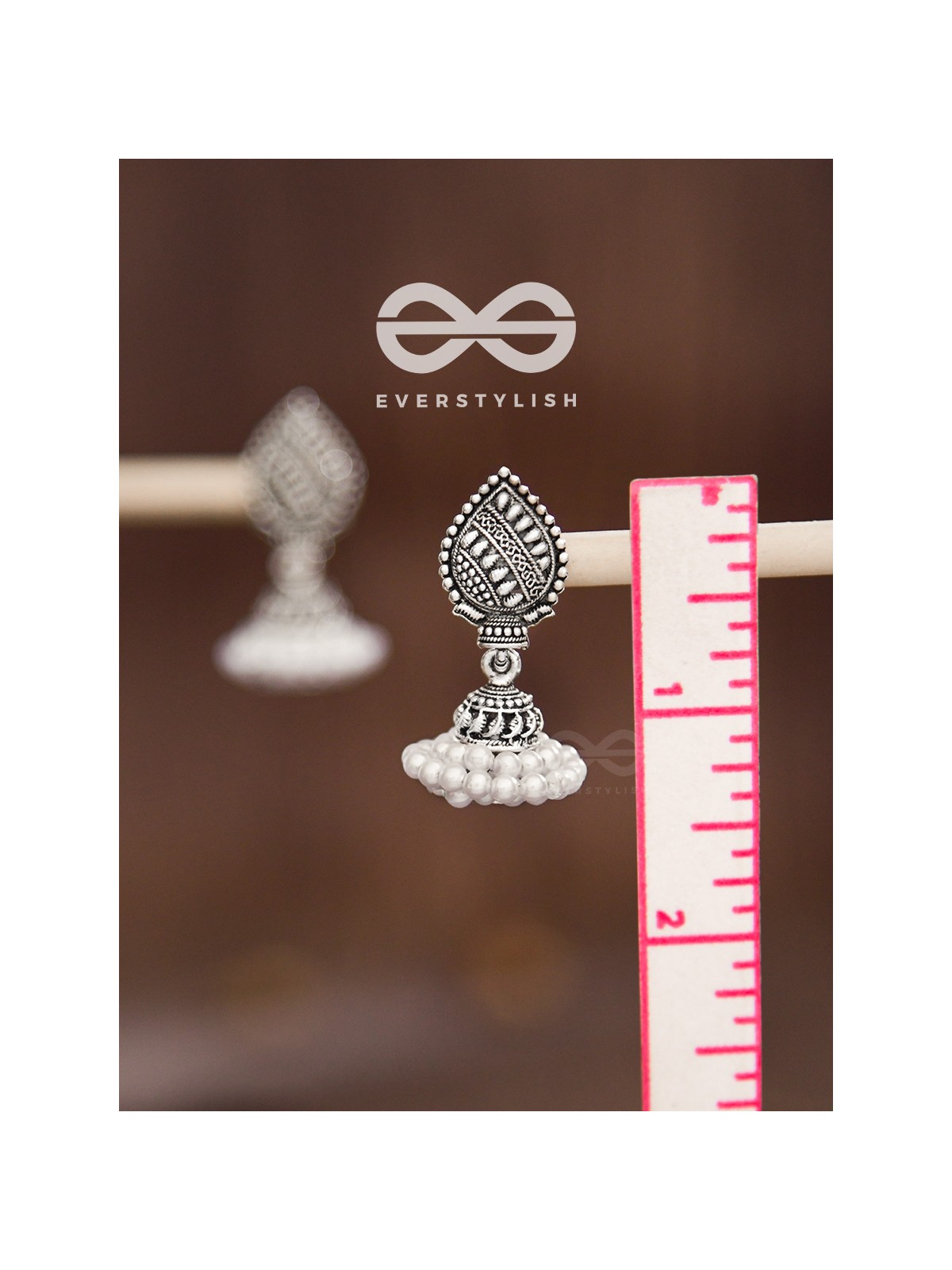 The Enticing Droplets - Double Pearled Jhumkis