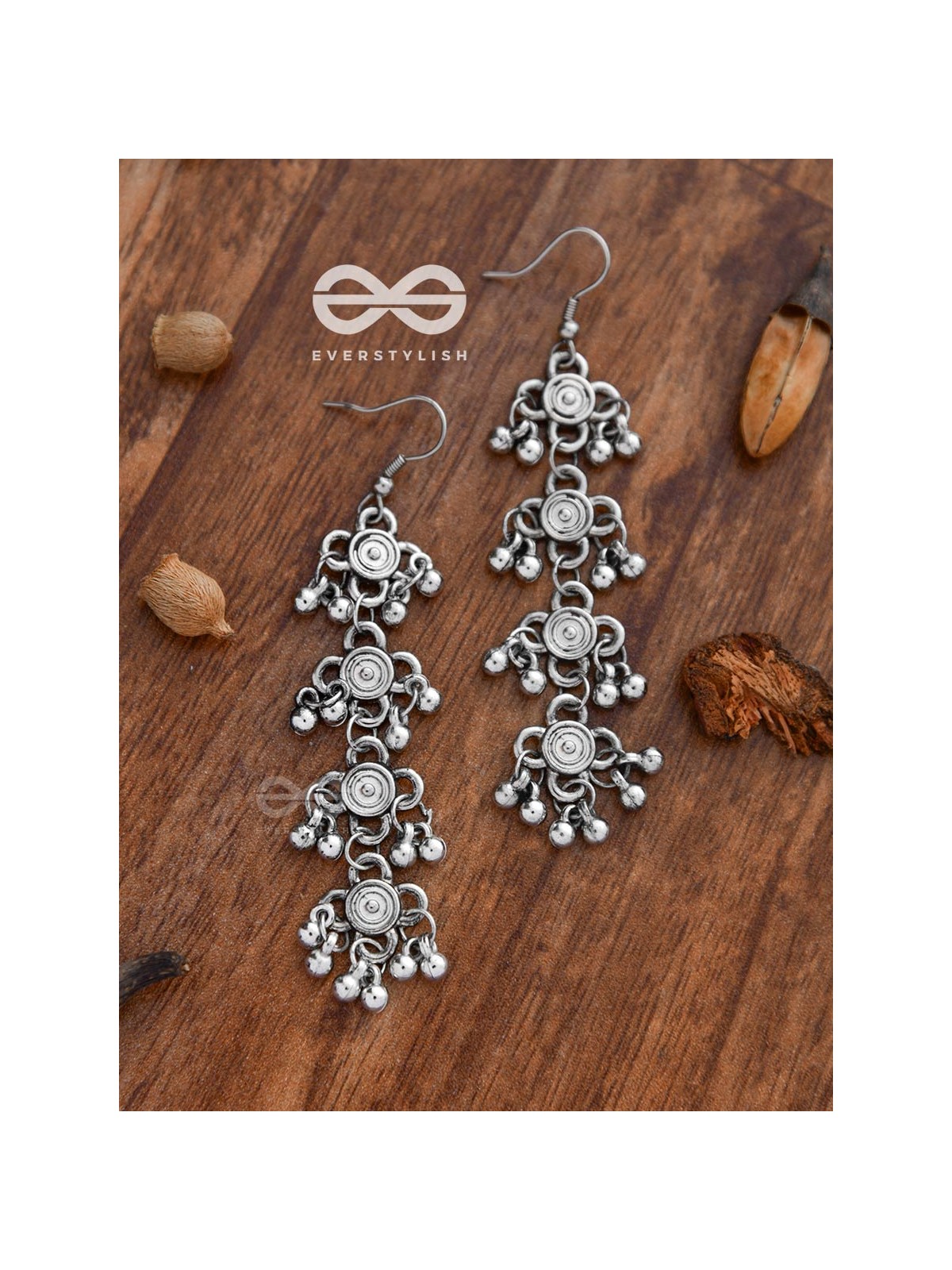 The Boho Playfulness - Layered Dangling earrings 