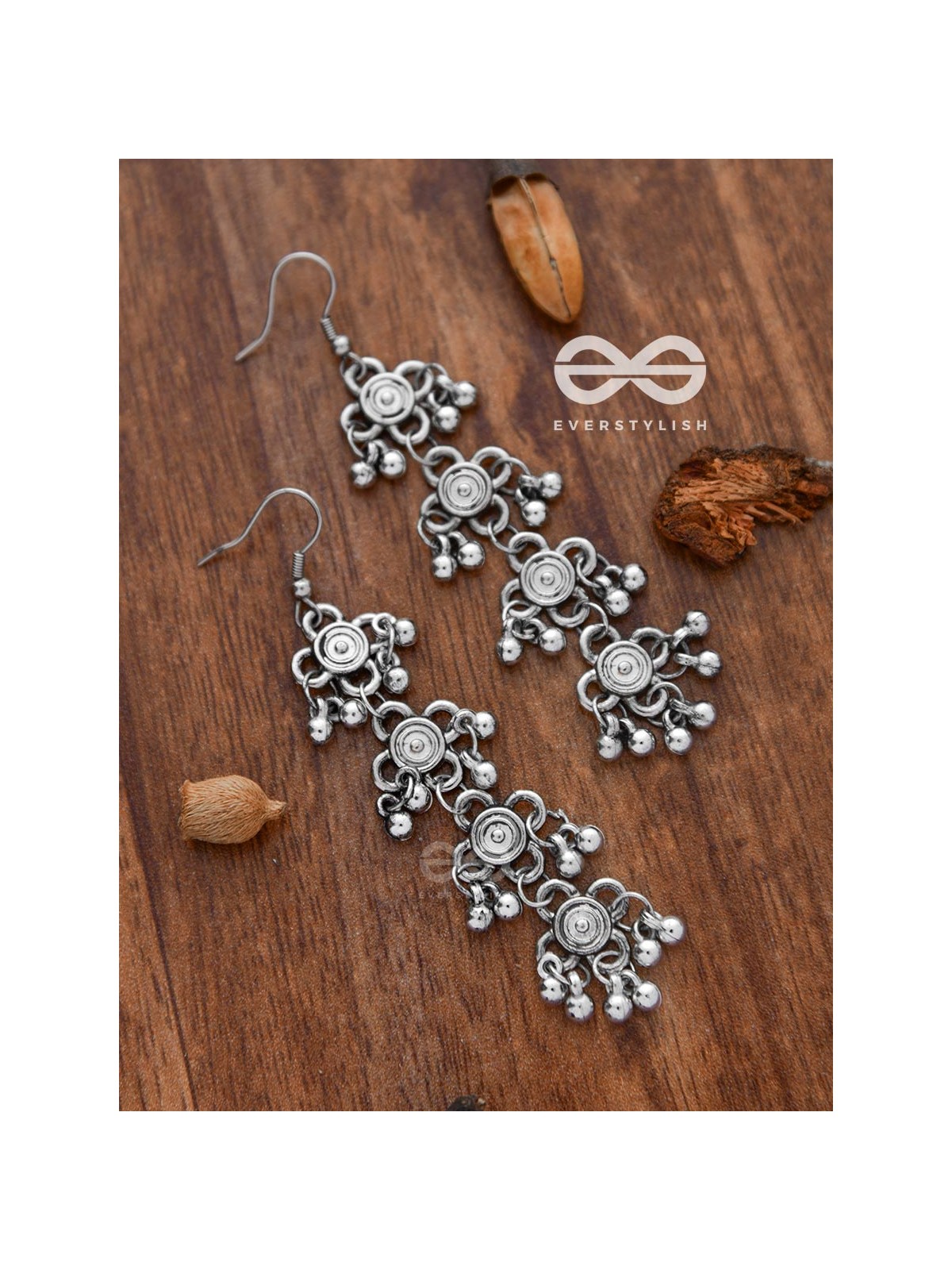 The Boho Playfulness - Layered Dangling earrings 