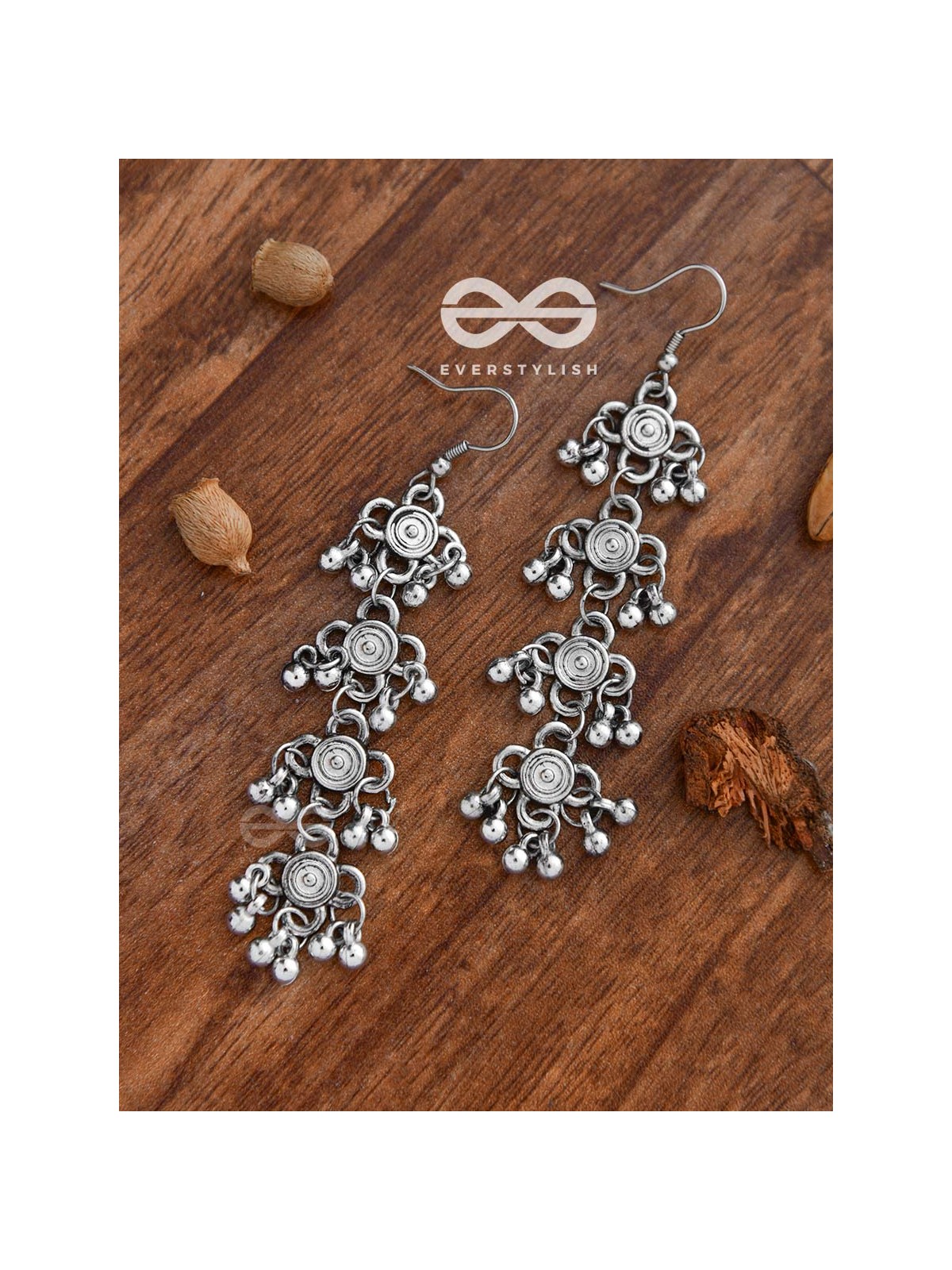 The Boho Playfulness - Layered Dangling earrings 