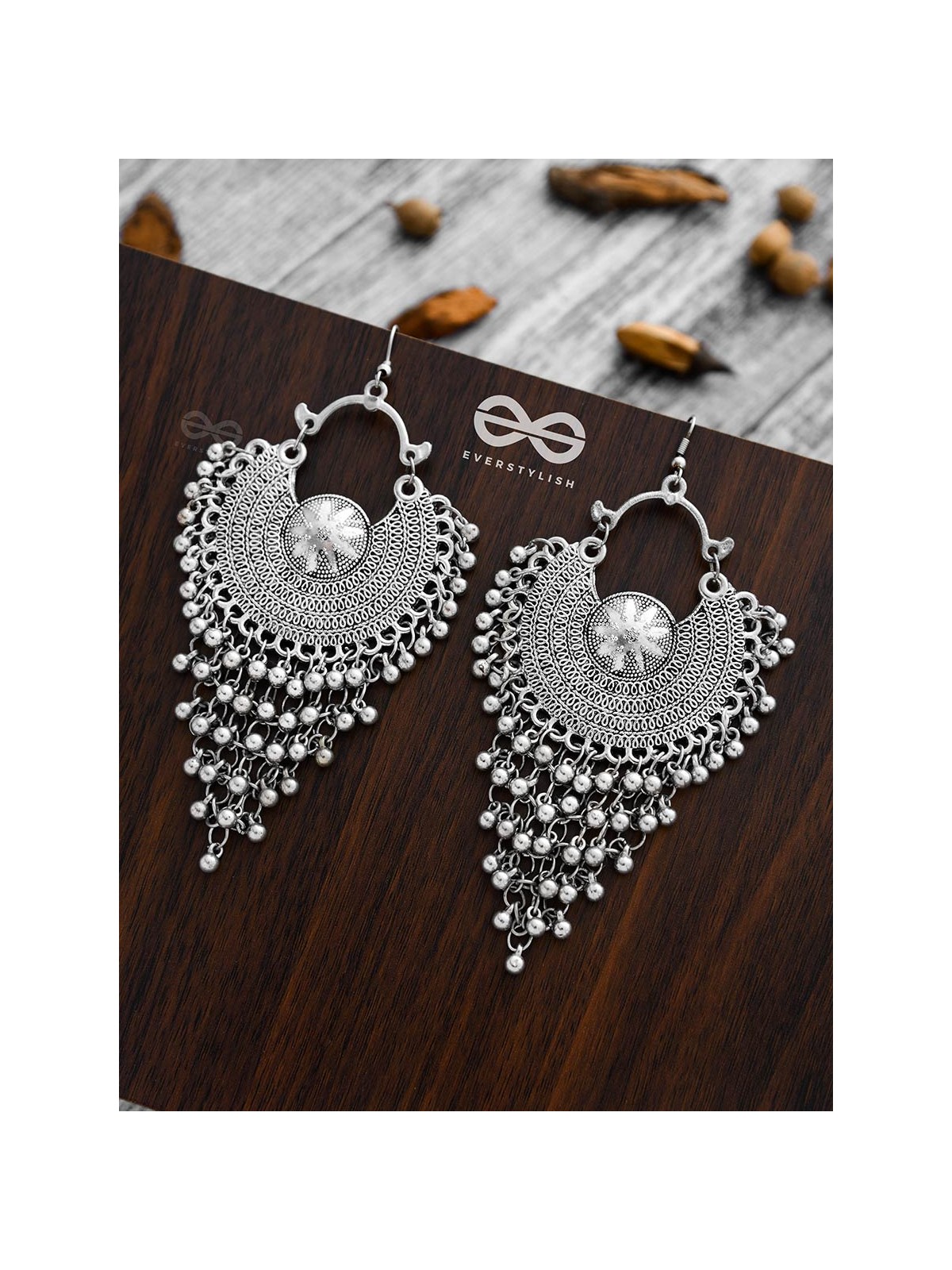 The Bohemian Jhaalars - Oxidised Boho Earrings