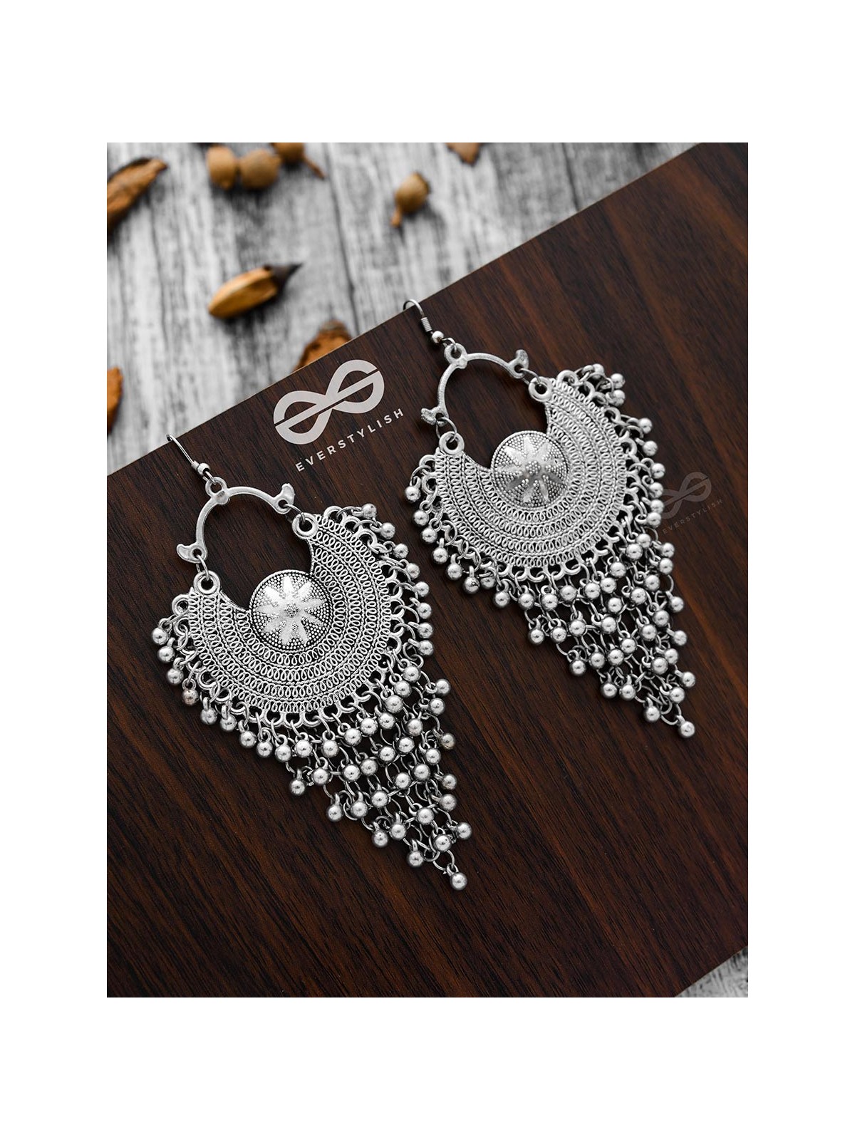 The Bohemian Jhaalars - Oxidised Boho Earrings