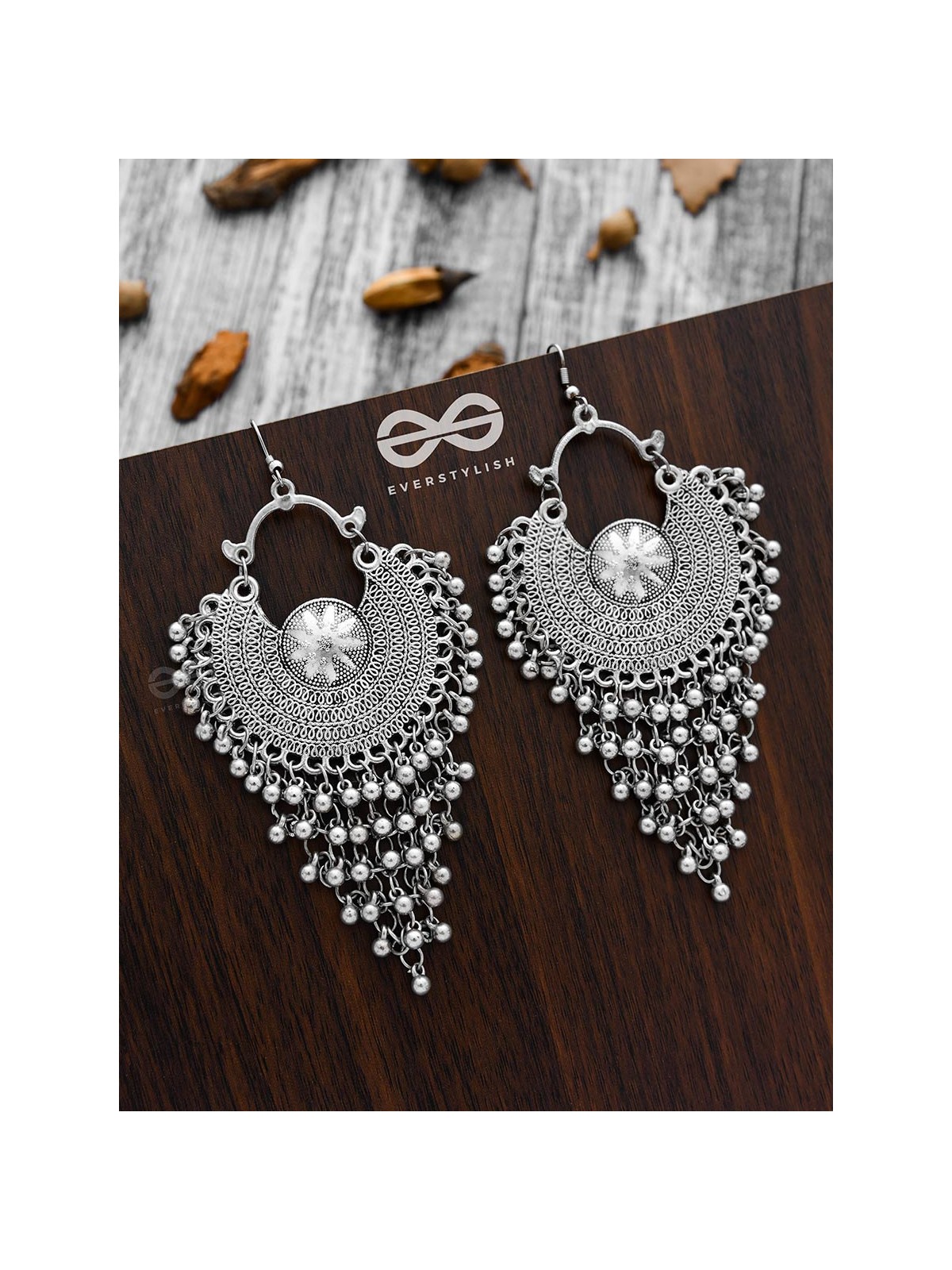The Bohemian Jhaalars - Oxidised Boho Earrings