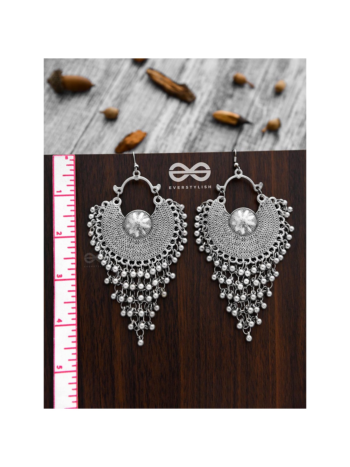 The Bohemian Jhaalars - Oxidised Boho Earrings