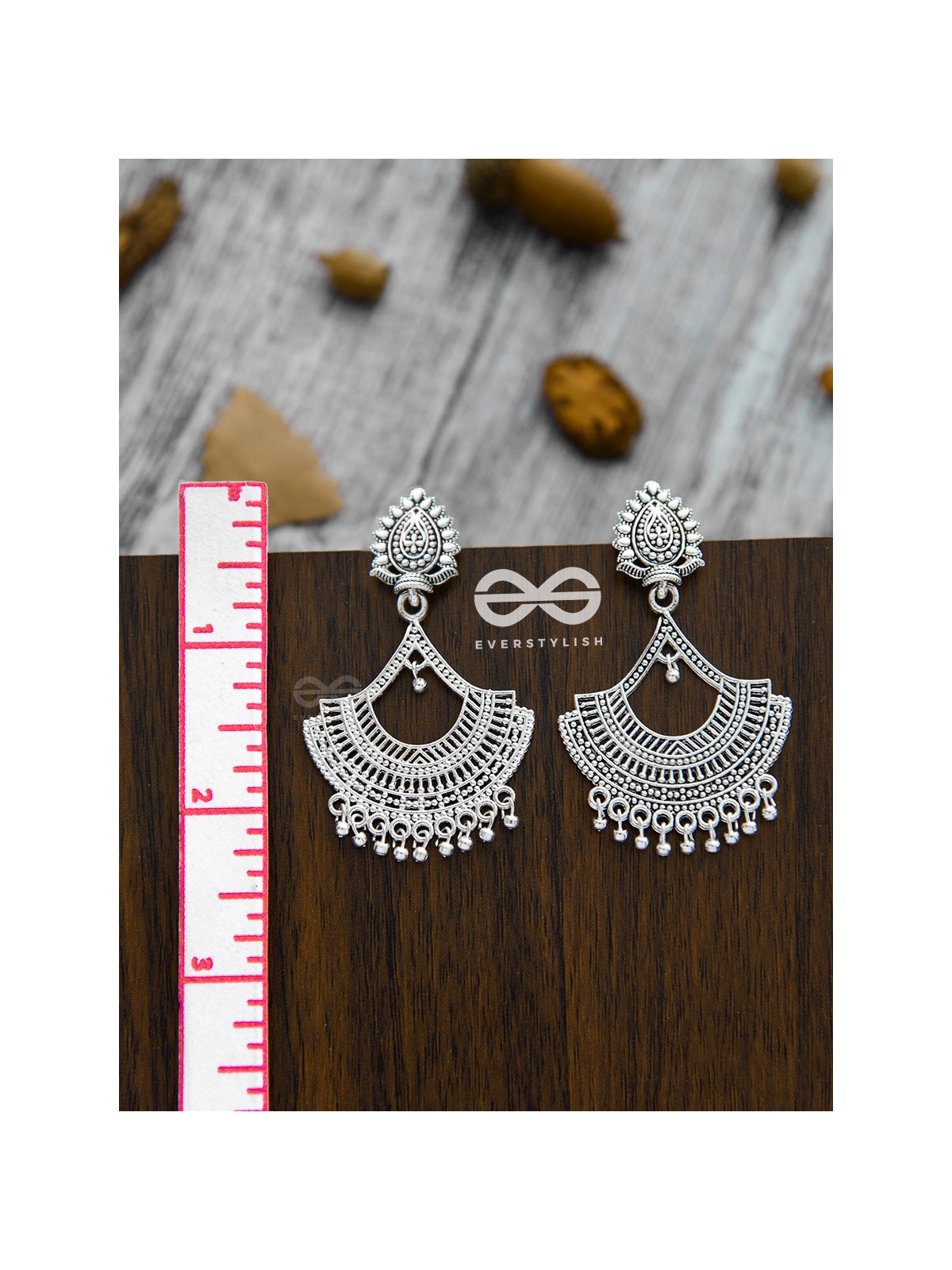 A Little Bohemian Elegance - Oxidised Boho Earrings